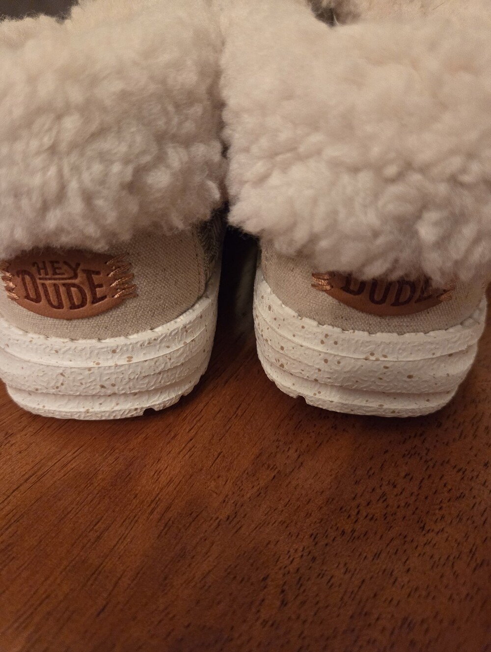 Hey Dude Wendy Fold Youth Stitch Cozy Shoe Slip On Kids Youth 11 NWT - Picture 5 of 8